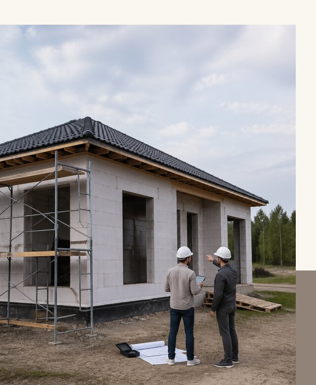Проектирование одноэтажных домов из газобетона в Кашире